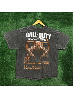 Call of Duty Black Ops III Mineral Wash T-Shirt Size Extra Large
